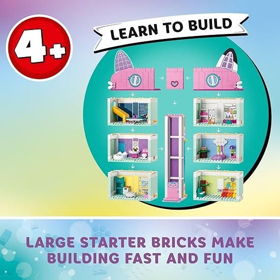 Light Gray LEGO Gabby's Dollhouse 10788 - Character Play Set Toyzoona 81C8W1qljHL._AC_SX569.jpg Building Sets and Construction Toys