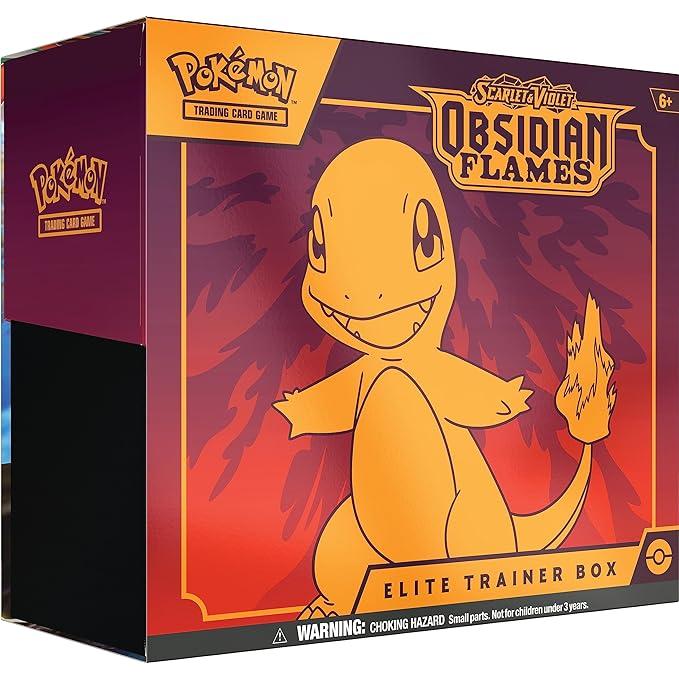 Brown Pokemon TCG: Scarlet & Violet—Obsidian Flames Elite Trainer Box (9 Booster Packs, 1 Full-Art Foil Promo Card & Premium Accessories) Toyzoona 81DDohytO8L._AC_SX679.jpg
