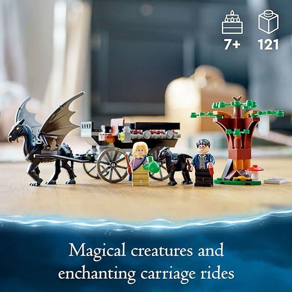 Dark Slate Gray LEGO 76400 Hogwarts Carriage Thestrals THE DREAM FACTORY 81DpCtGycSL._AC_SX569.jpg