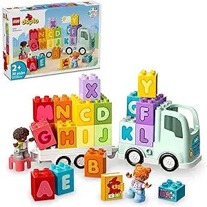 Light Gray Lego 10421 Alphabet Truck THE DREAM FACTORY 81GIodTpywL.__AC_SX300_SY300_QL70_FMwebp.webp Building Sets and Construction Toys