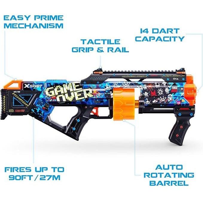 Lavender Zuru X Shot Skins Last Stand 36518 - Tactical Blaster for Kids Toyzoona 81HB7hwPwLL._AC_SX679.jpg Battling Toys