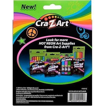 Black Cra Z Art 8 Neon Markers PEEKABOO EXPERIENCE STORE 81KnXHdtl6L._AC_SY450.jpg Arts and Crafts