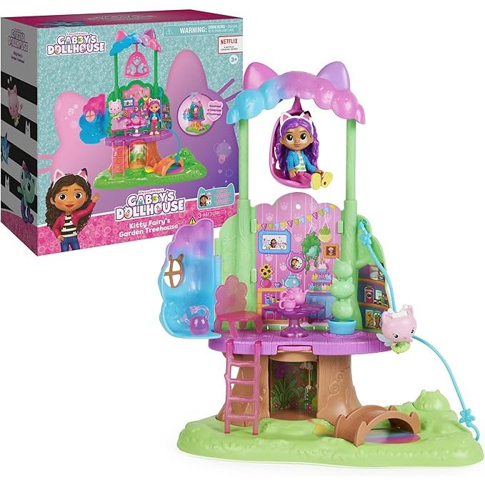 Dark Gray Gabbys Dollhouse Transforming Garden HALSON ENTERPRISE 81M6x6sPlPL._AC_SX679.jpg Action Figures and Play Sets