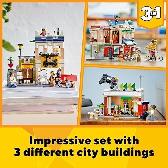 Building Amazon Lego 31097 LEGOCreator 3in1 Townhouse Pet Shop And