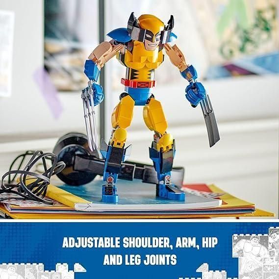 Dark Slate Gray LEGO Marvel Wolverine Construction Figure 76257 - Posable Hero Toyzoona 81No0Z7QqDL._AC_SX569.jpg Building and Construction