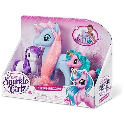 Thistle Zuru Sparkle Girlz Unicorns 100373 - Colorful Fantasy Dolls Toyzoona 81OVgMjfPpL._AC_SX425.jpg Dolls and Playsets