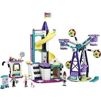 Dark Slate Gray LEGO Friends Magical Ferris Wheel and Slide 41689 - Carnival Set THE DREAM FACTORY 81SUyqDq-DL._AC_SX355.jpg Building and Construction