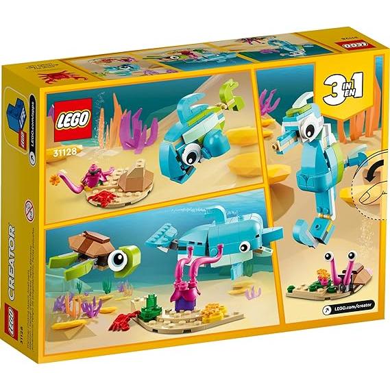 Goldenrod LEGO 31128 Dolphin and Turtle THE DREAM FACTORY 81VApKqo3OL._AC_SX569.jpg