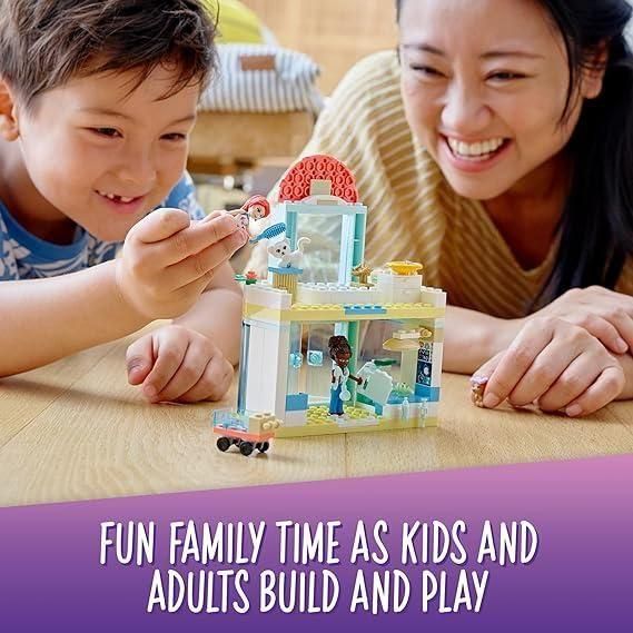 Rosy Brown LEGO Friends Pet Clinic 41695 - Animal Care Center THE DREAM FACTORY 81VHFth9_ZL._AC_SX569.jpg Building and Construction