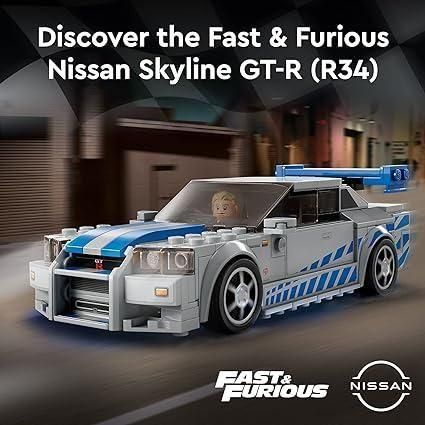 Dark Slate Gray LEGO 76917 Nissan Skyline GT-R R34 THE DREAM FACTORY 81VYRtq2AyL._AC_SX425.jpg Building and Construction