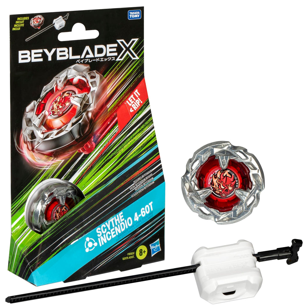 Light Gray Beyblade X Scythe Incendio 460T HALSON ENTERPRISE 81WQGNj0RiL.jpg Action Figures and Play Sets
