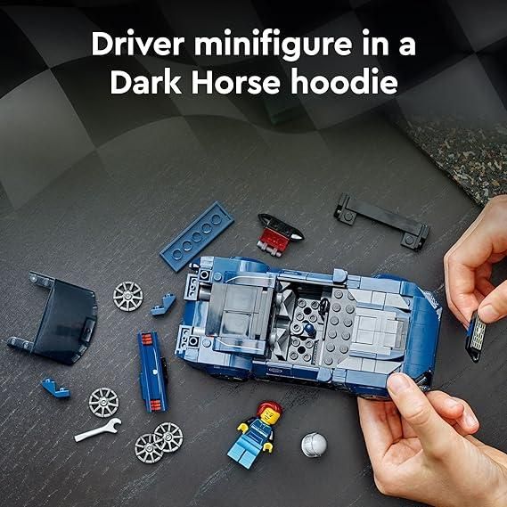Dark Slate Gray Lego 76920 Ford Mustang Dark Horse Car THE DREAM FACTORY 81Xgc2quhHL._AC_SX569.jpg Building Sets and Construction Toys
