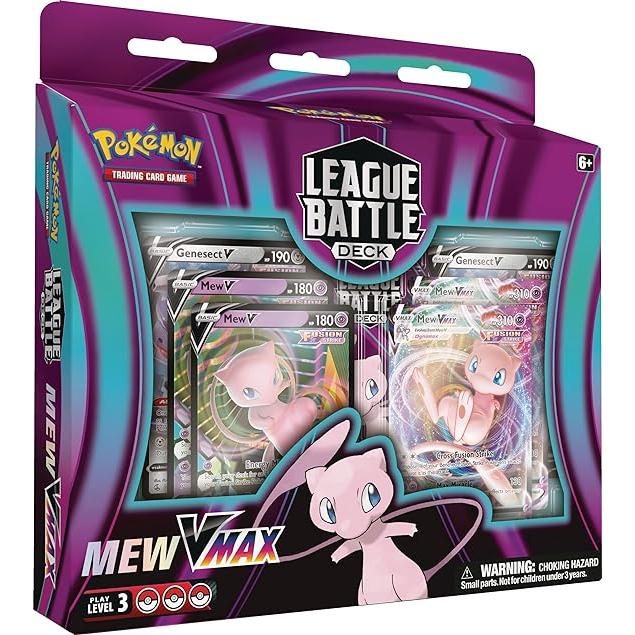 Dark Slate Gray Pokemon TCG: Mew VMAX League Battle Deck (60 cards Ready to Play Deck, 4 Foil V Cards and 2 Foil VMAX Cards) Toyzoona 81Z311RmP0L._AC_SX569.jpg