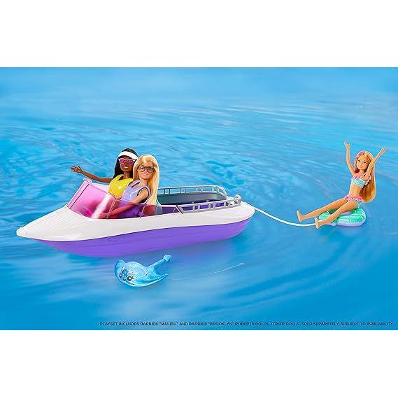 Medium Turquoise Barbie Mermaid with Boat Toyzoona 81ajjE6A32L._AC_SX569.jpg Dolls and Playsets