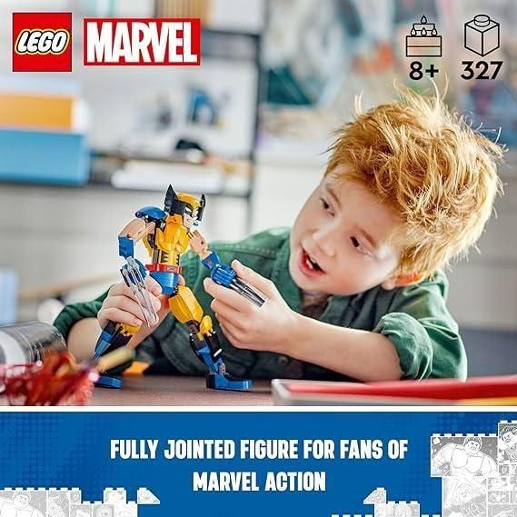 Gray LEGO Marvel Wolverine Construction Figure 76257 - Posable Hero Toyzoona 81dhgXb8ccL._AC_SX569.jpg Building and Construction