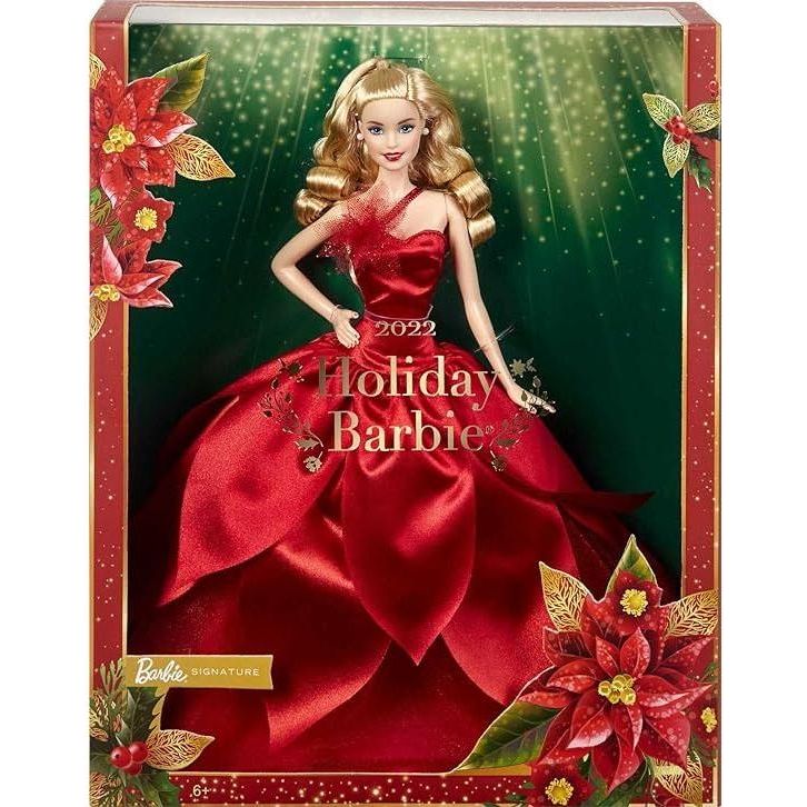 Saddle Brown Barbie 2022 Holiday Doll Online Purchase 81el2tE43OL._AC_SX569.jpg Dolls and Playsets