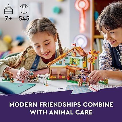 Gray LEGO Friends Autumn's Horse Stable 41745 - Complete Stable Set THE DREAM FACTORY 81h73QcNR9L._AC_SX425.jpg Building and Construction