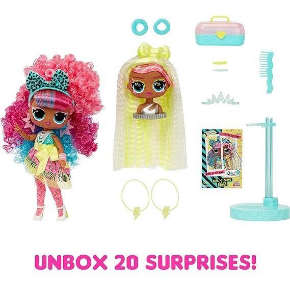 Light Gray LOL Surprise Curls 2 Crimps Cora THE DREAM FACTORY 81lQd9YyfIL._AC_SX569.jpg Dolls and Playsets