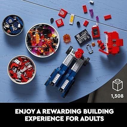Dark Slate Gray LEGO Optimus Prime 10302 - Official Transformers Set THE DREAM FACTORY 81lWW_5ABxL._AC_SX425.jpg Building and Construction