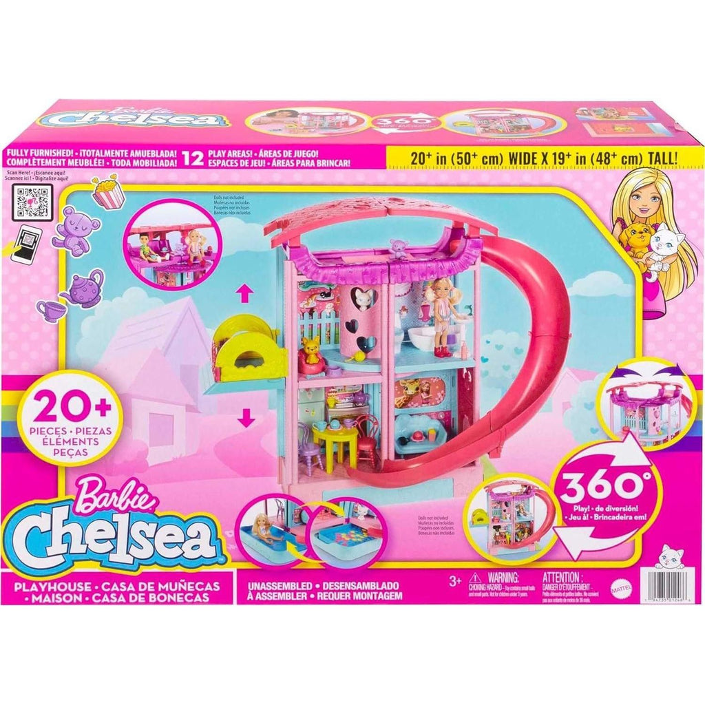 Thistle Barbie Chelsea Playhouse with Slide Online Purchase 81lvJP-Wq9L._AC_SL1500.jpg Dolls and Playsets