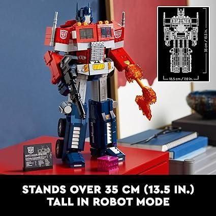 Rosy Brown LEGO Optimus Prime 10302 - Official Transformers Set THE DREAM FACTORY 81nJvELgj8L._AC_SX425.jpg Building and Construction
