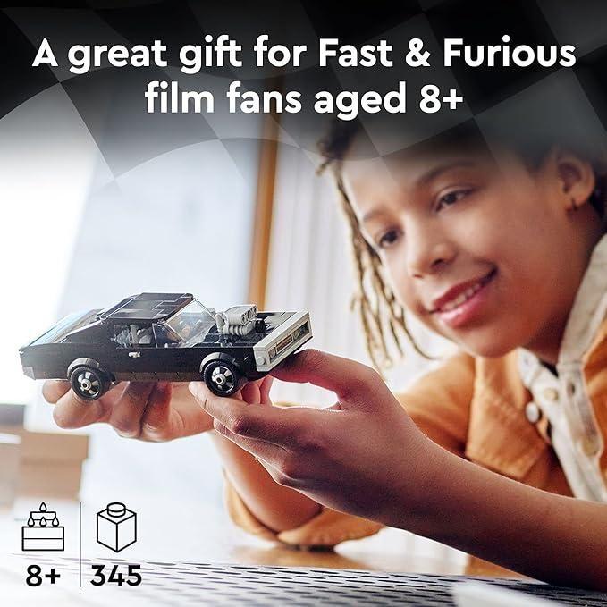 Gray LEGO Speed Champions Fast & Furious Dodge Charger 76912 - Movie Car Toyzoona 81nYMFKnlNL._AC_SX679.jpg Building and Construction