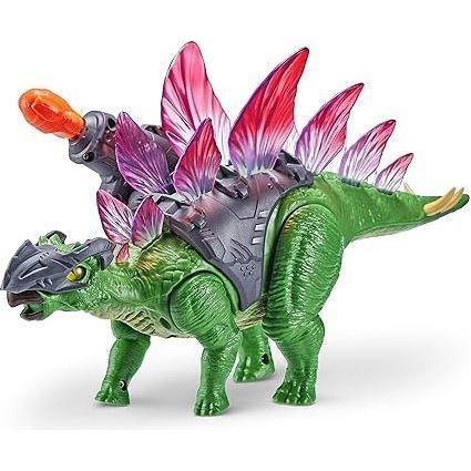 Light Gray Robo Alive Dino Wars Stegosaurus Toy 7131 by ZURU Toyzoona 81qJw2ZNsaL._AC_SX425.jpg Action Toys