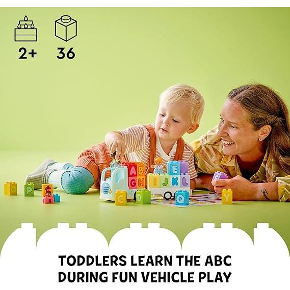 Tan Lego 10421 Alphabet Truck THE DREAM FACTORY 81rGyaeKnxL._AC_SX569.jpg Building Sets and Construction Toys