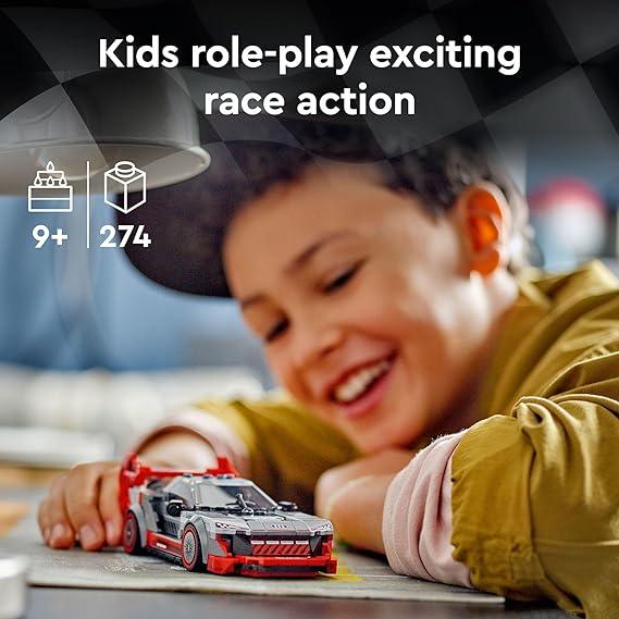 Sienna Lego 76921 Audi Tron Quattro Race Car THE DREAM FACTORY 81uFnpvjdnL._AC_SX569.jpg Building Sets and Construction Toys