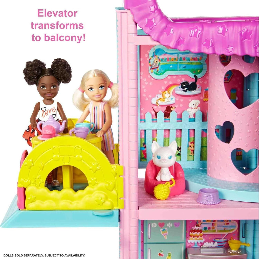 Thistle Barbie Chelsea Playhouse with Slide Online Purchase 81uPp1qDewL._AC_SL1500.jpg Dolls and Playsets