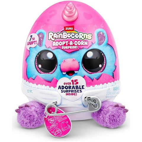 Thistle Rainbocorns Adopt-A-Corn Surprise 92105 by ZURU Toyzoona 81wwcdus1XL._AC_SX569.jpg Dolls and Accessories
