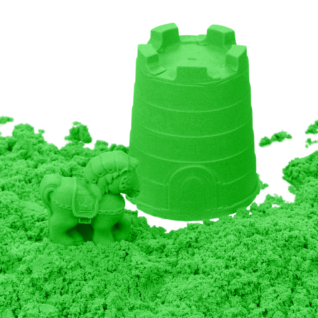 Lime Green Oosh Moldable Smart Sand Series 1 8608 (Small) by ZURU HALSON ENTERPRISE 8608_OOSH-SAND-SERIES1SmartSandNeonGreen_10.png Stationary, Arts and Crafts