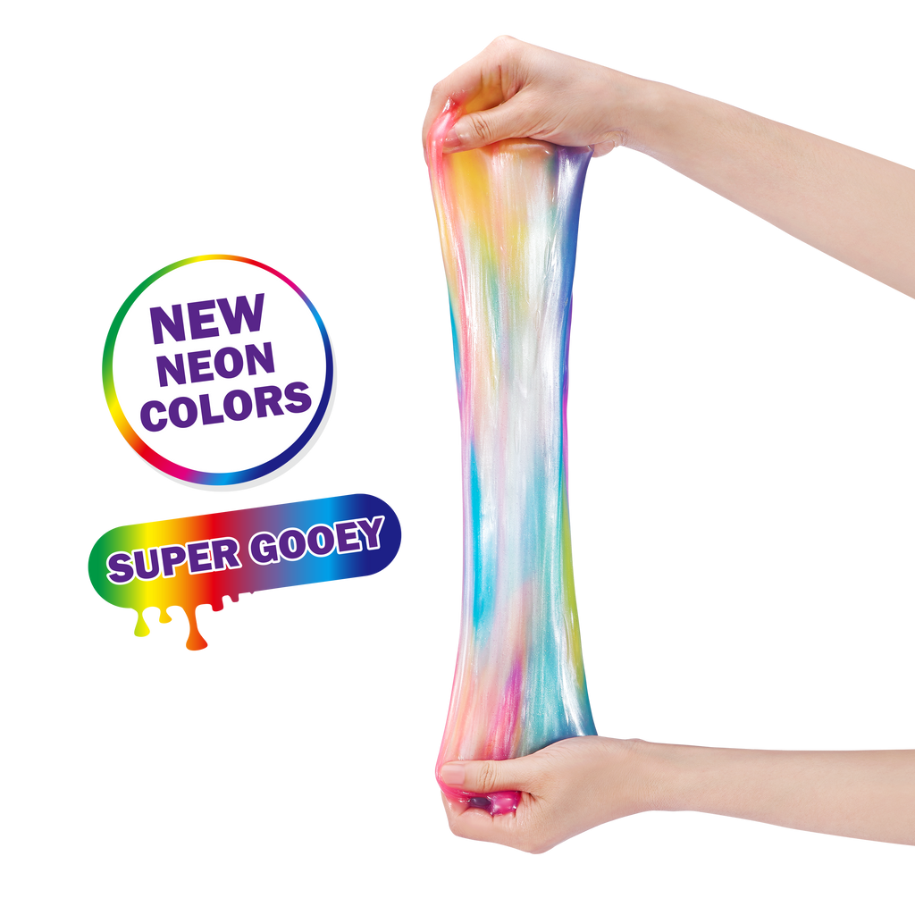Gray Oosh Slime Small Tub 86104Sq2 by ZURU Toyzoona 86104-86103_-86105-OOSH-Slime_OOP_Feature_highlights_02.png Arts and Crafts