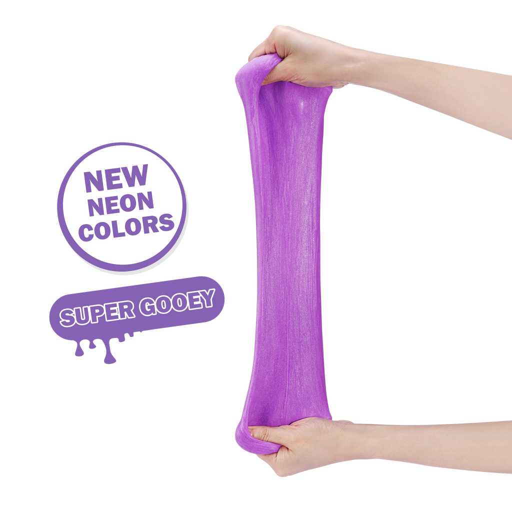 Medium Orchid Oosh Slime Small Tub 86104Sq2 by ZURU Toyzoona 86104-86103_-86105-OOSH-Slime_OOP_Feature_highlights_03.png Arts and Crafts
