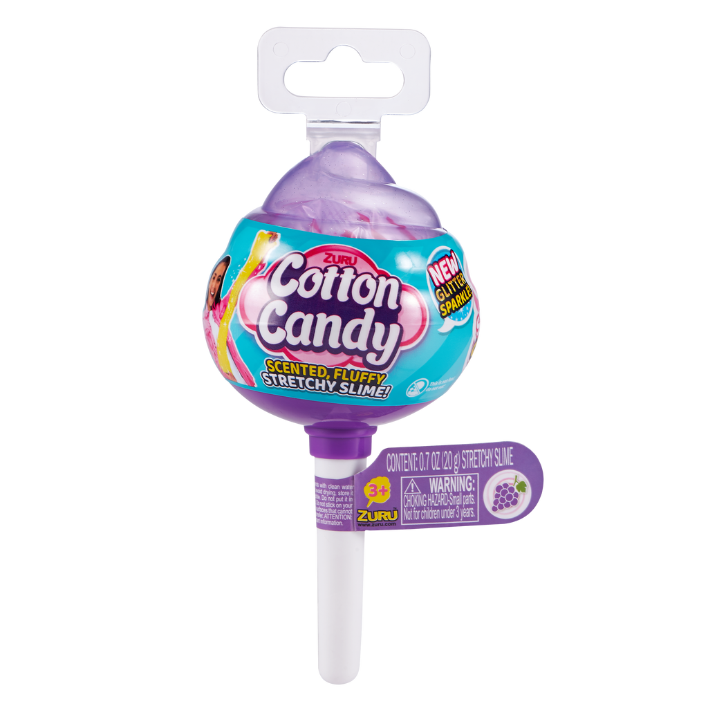 Thistle Oosh Cotton Candy Series 2 Scented, Squishy, Stretchy Slime 8627 by ZURU Toyzoona 8627-ZURU_OOSH-SLIME-COTTON_CANDY_SERIES_2_Small_Pop_purple.png Arts and Crafts