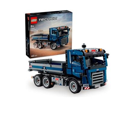 Dark Slate Gray LEGO 42203 Tipping Dump Truck THE DREAM FACTORY 8.jpg Building Sets and Construction Toys
