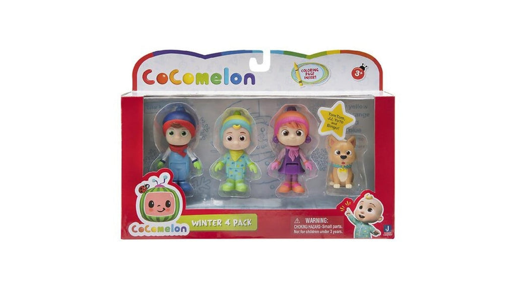 Light Slate Gray Cocomelon Winter 4 Figure Pack HALSON ENTERPRISE 8ea94bc3-d29e-41b0-a3c4-6d03e61848e6-retina-large.jpg Baby and Toddler Toys