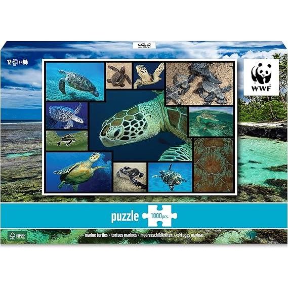 Dark Slate Gray WWF082 1000pcs Marine Turtles Puzzle Nairobi Toys House K Limited 9137Wx01KnL._AC_SX569.jpg Games and Puzzles