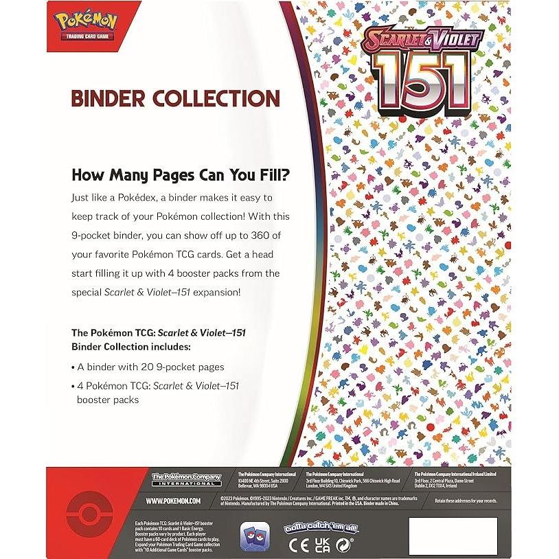 Beige Pokemon 151 Binder Collection Online Purchase 91BTRF45HeL._AC_SX679.jpg Collectible Trading Cards