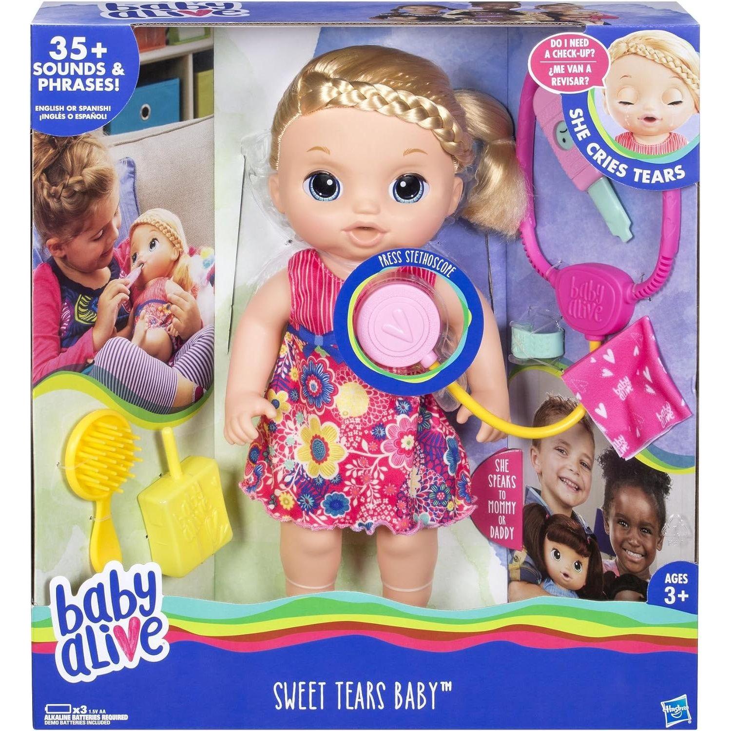 Shop Hasbro Baby Alive Sweet Tears Baby C0957 for Emotional Roleplay