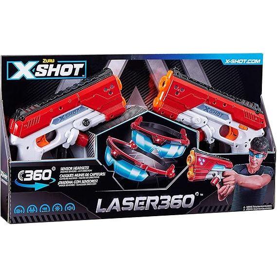 Black Zuru X Shot Laser Blaster 36280 - Laser Tag Set for Kids HALSON ENTERPRISE 91vdZfW3kpL._AC_SX569.jpg Battling Toys