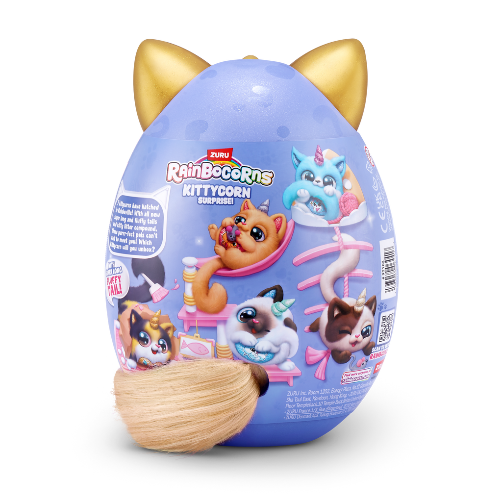 Gray Kittycorn Surprise Series 3 92104 by ZURU Toyzoona 92104A_RAINBOCORN_-_KITTYCORN_SURPRISE_-_SERIES_9__Back_of_pack_04.png Dolls and Accessories