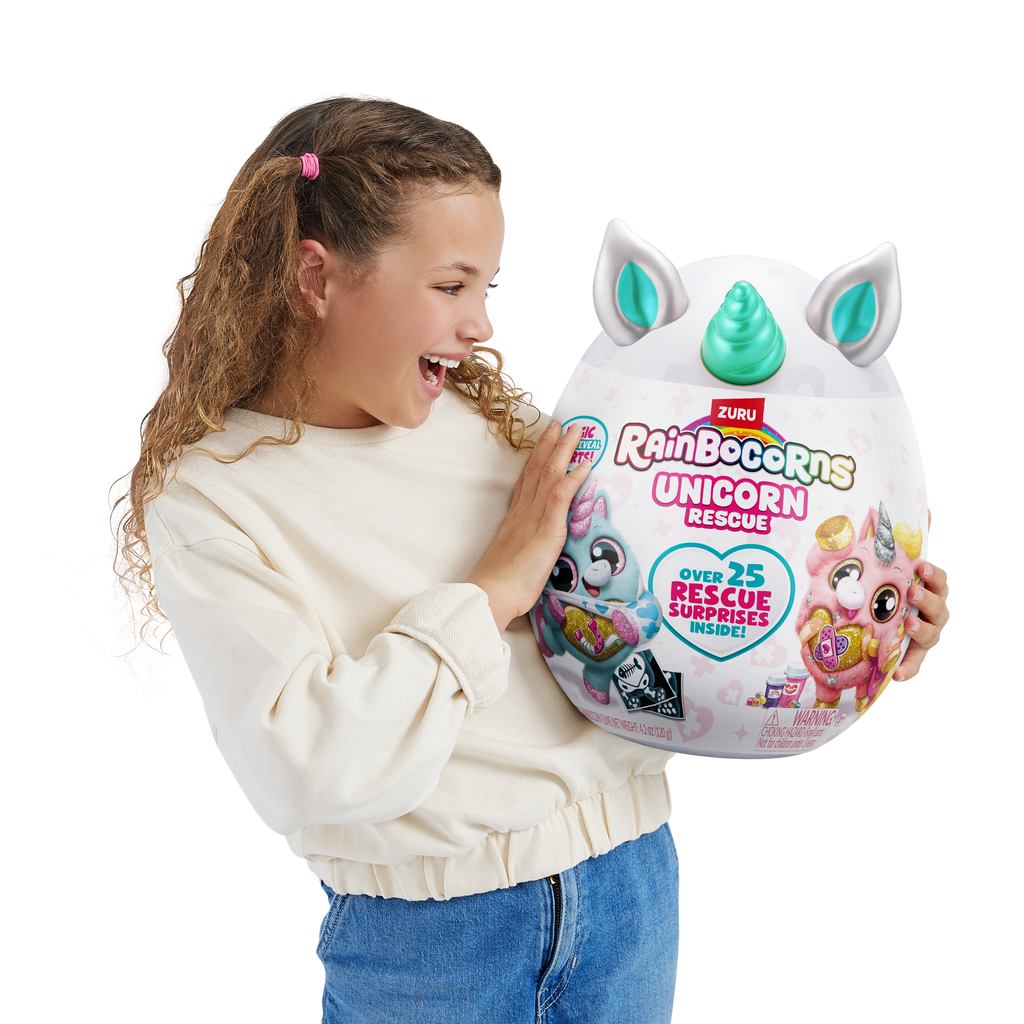 Light Gray Rainbocorns Unicorn Rescue Surprise 9262 by ZURU HALSON ENTERPRISE 9262B_RAINBOCORNS-BIG_SURPRISE-SERIES_4_Lifestyle_01C.png Dolls and Playsets