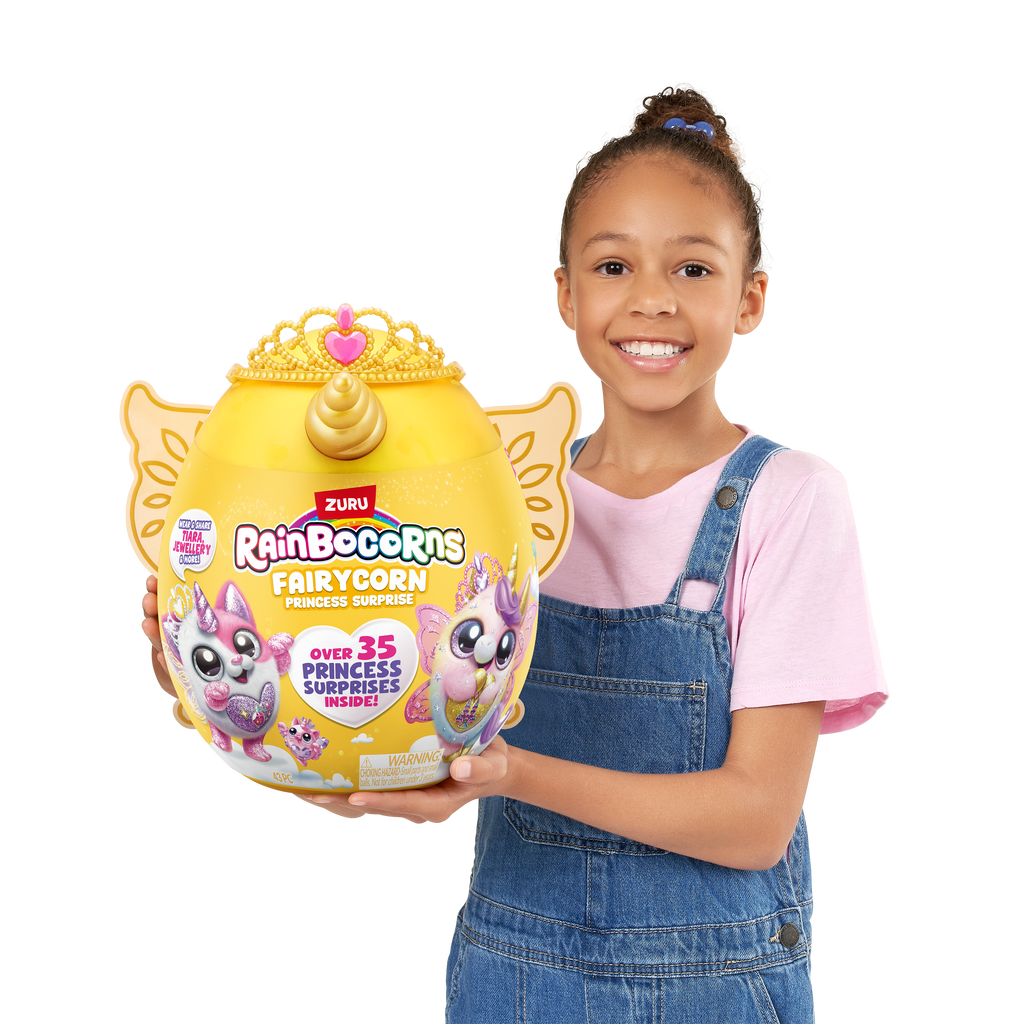 Tan Rainbocorns Fairycorn Princess Surprise 9281 by ZURU Toyzoona 9281_Rainbocorns_PrincessFairycorn_Lifestyle_01.png Dolls and Playsets