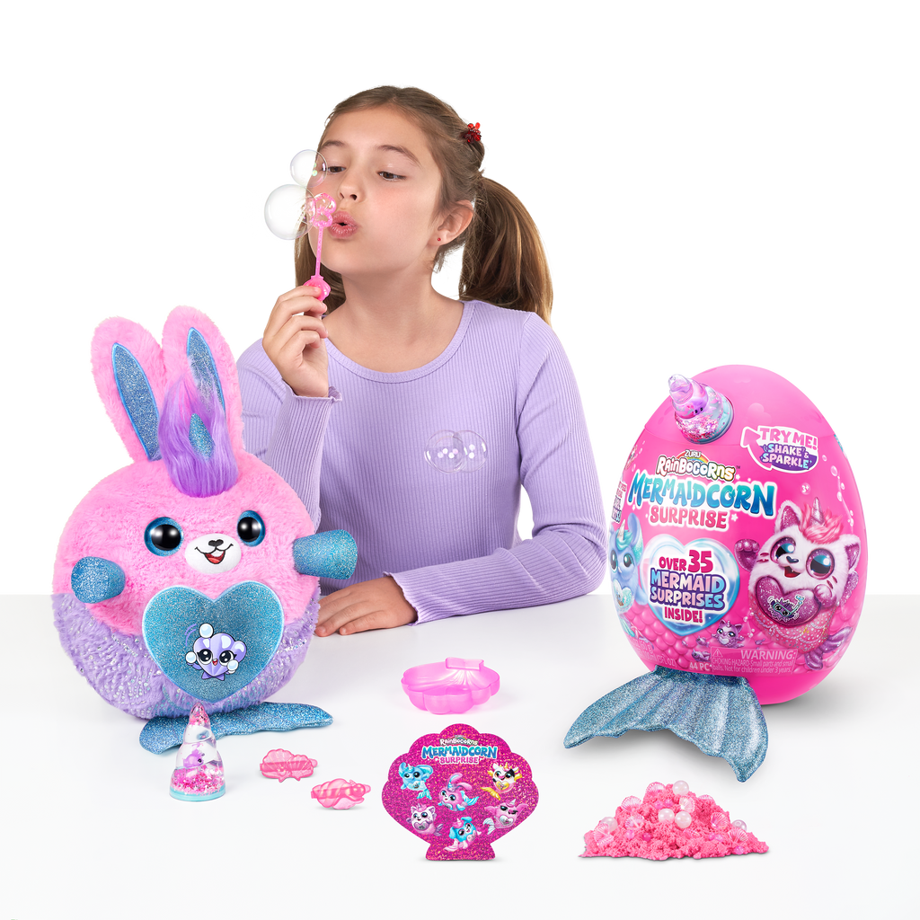 Lavender Rainbocorns Mermaidcorn Surprise 9283 by ZURU Toyzoona 9283_Rainbocorns_Mermaidcorn_Lifestyle_04.png Dolls and Playsets