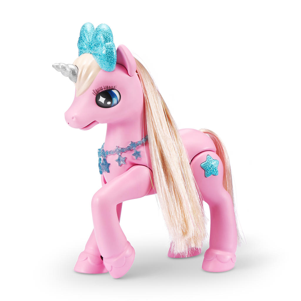 Thistle Pets Alive My Magical Unicorn in Stable Battery-Powered Interactive Robotic Toy Playset 9502 by ZURU HALSON ENTERPRISE 9502_PETS_ALIVE-ROBOTIC-SERIES_1_Unicorn_Playset-pink_03.png Action Toys