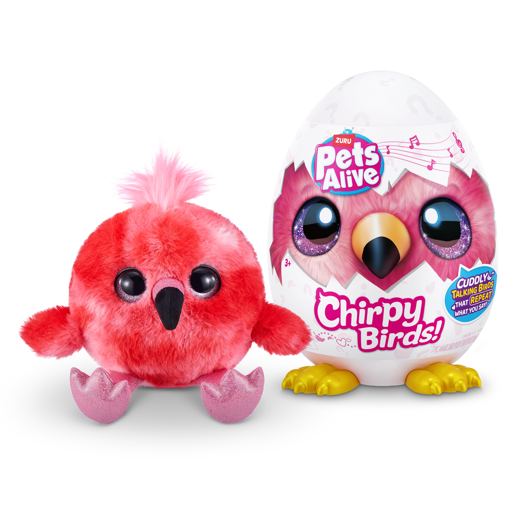 Thistle Pets Alive Chirpy Birds 9537 by ZURU Toyzoona 9537_PETS_ALIVE-CHIRPY_BIRDS-SERIES_1_Ecommerce_Hero_01.png Dolls and Accessories