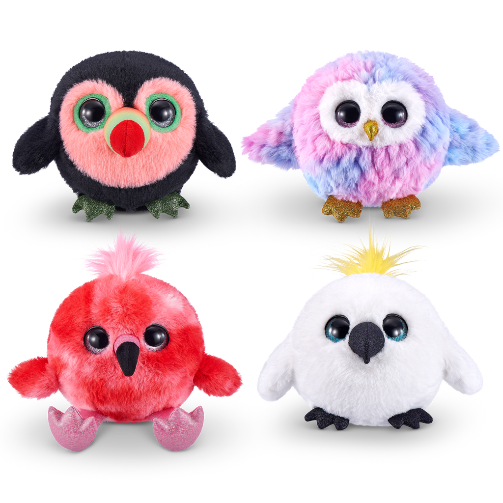 Dark Slate Gray Pets Alive Chirpy Birds 9537 by ZURU Toyzoona 9537_PETS_ALIVE-CHIRPY_BIRDS-SERIES_1_Graphic_OOP.png Dolls and Accessories