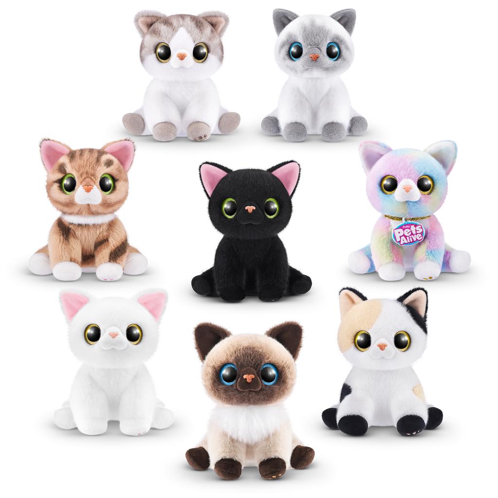 Light Gray Pets Alive Smitten Kitten 9541 by ZURU Toyzoona 9541_PETSALIVE_SMITTENKITTEN_OOP__09.png Dolls and Playsets