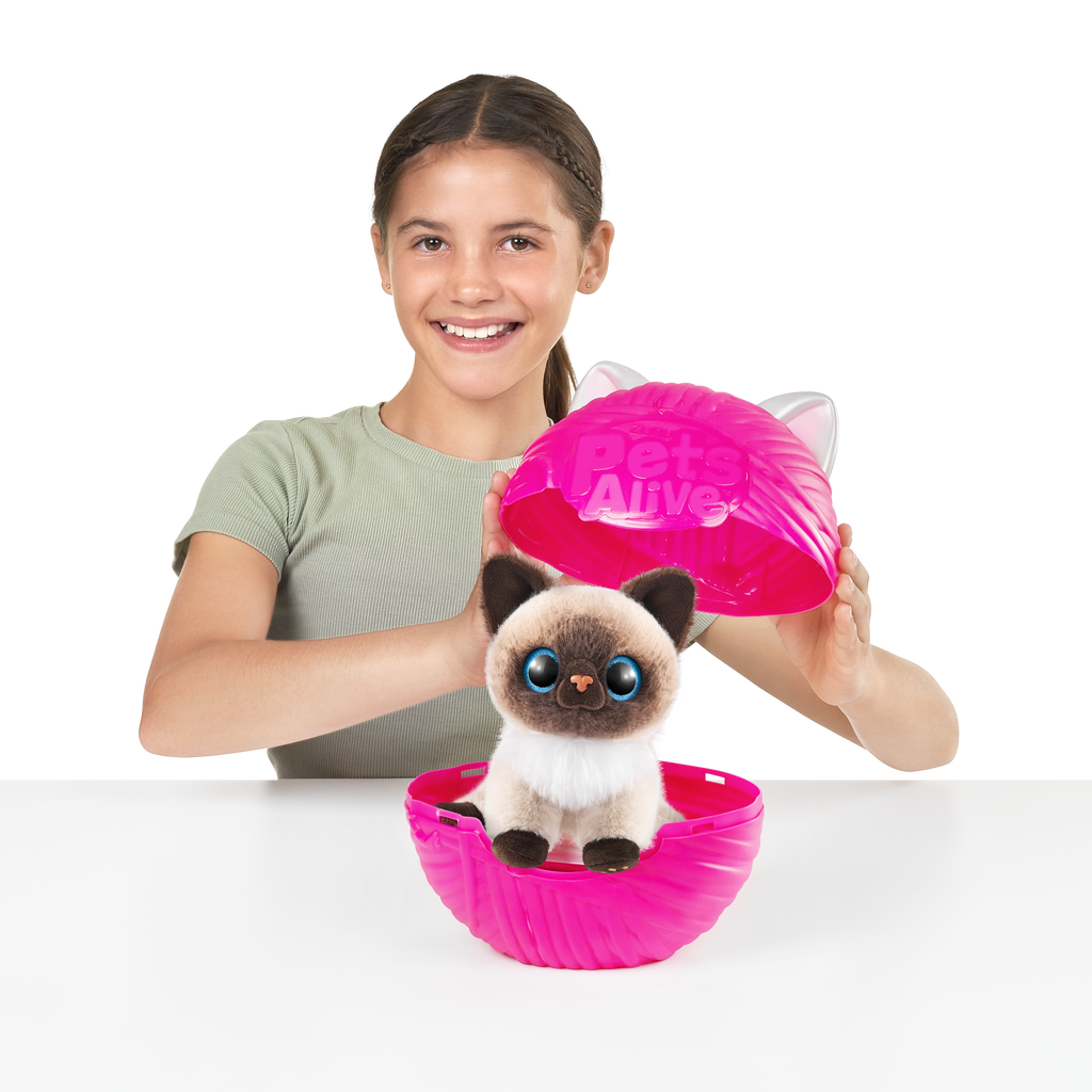 Antique White Pets Alive Smitten Kitten 9541 by ZURU Toyzoona 9541_PetsAlive_SmittenKitten_Lifestyle_01.png Dolls and Playsets